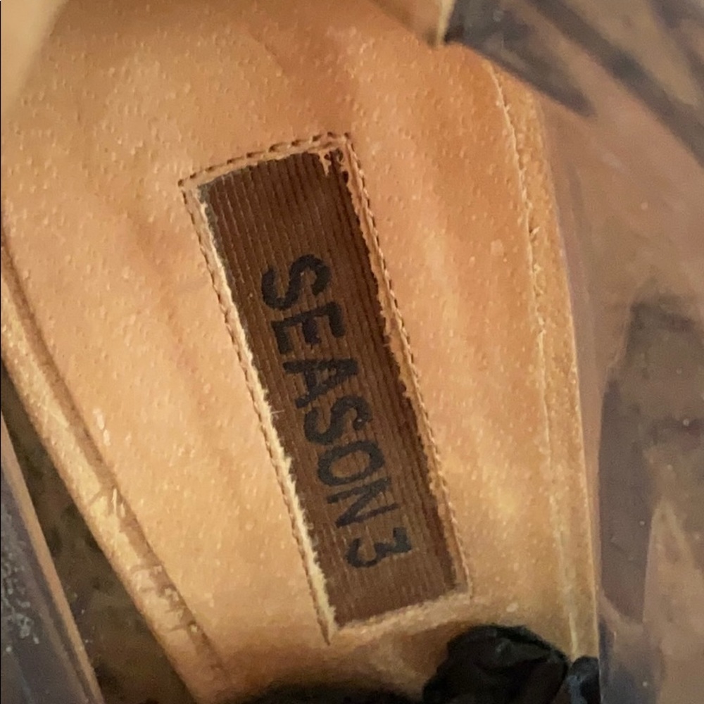 YEEZY SEASON 3 PVC HEELED BOOTS - Picture 3 of 5